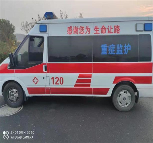 宜昌救护车出租服务案例3